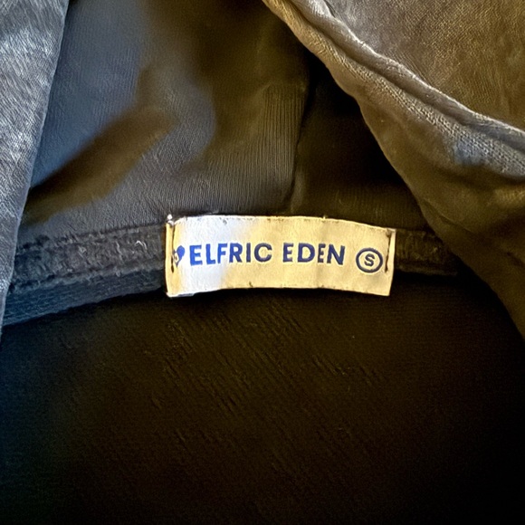 AELFRIC EDEN OVERSIZED ABSTRACTION GRAPHIC HOODIE “CITY OF LOVE” - Picture 3 of 3